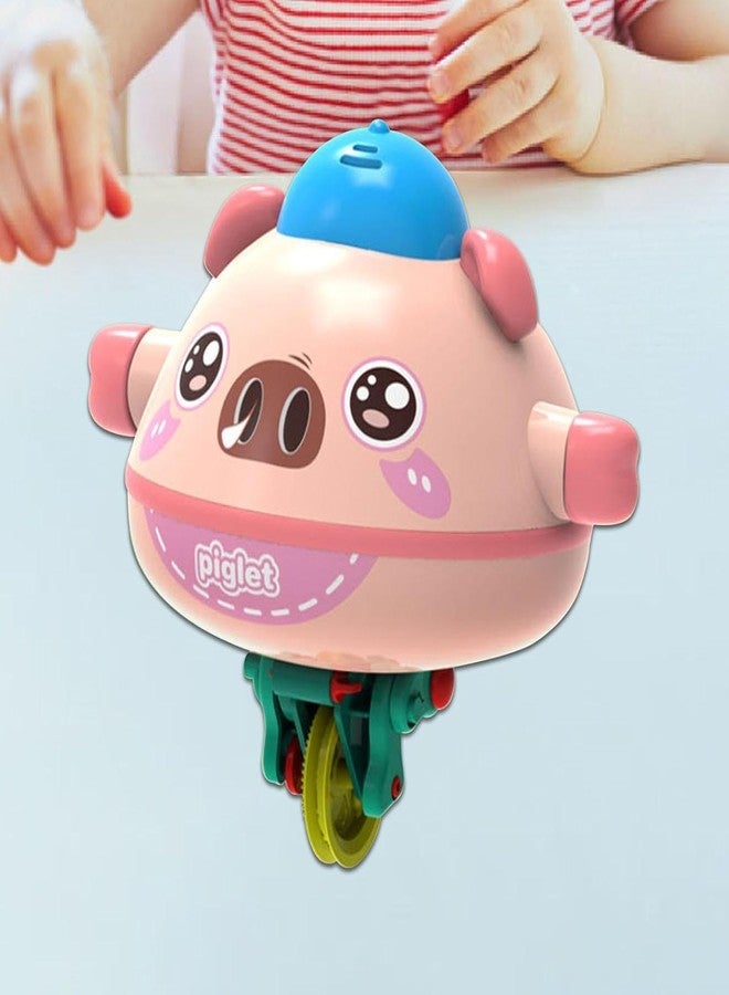 AASMUDRAT Robot Balance Walking Wire Animal Toy Cute Balanced Animal Toy for Gift Kids Pink Piggy Developmental Baby Toys Toys for Baby - Image 4